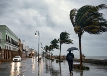 ¡Prepárate Yucatán! Vigilan posible formación ciclónica frente al Golfo mientras aumentan las lluvias