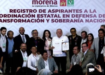 Morena suma un nuevo aspirante en Quintana Roo; Rafael Marín formaliza su registro