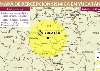 ¿Lo sentiste? Sismo de 4.2 sorprendió a habitantes del sur de Yucatán