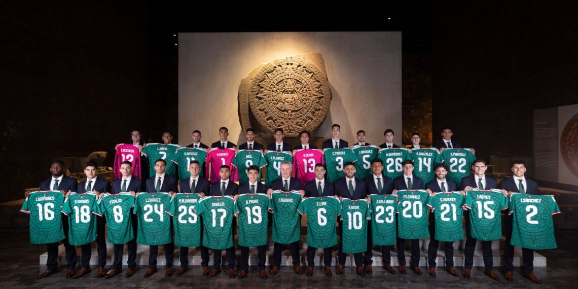 La postal del Mundial: México presume su equipo ante la afición