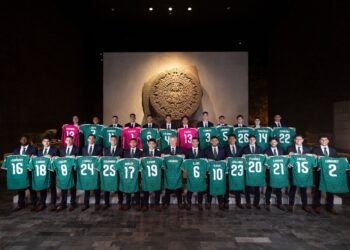 La postal del Mundial: México presume su equipo ante la afición