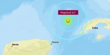 Se mueve la tierra en el Caribe y el temblor alcanza a Yucatán