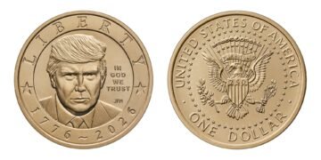 ¿Trump estará en una moneda de un dólar? Así se ve la nueva edición