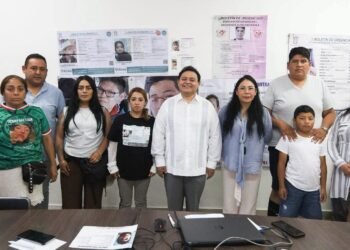 Colectivos de búsqueda del Estado de México cotejan archivos forenses en Yucatán