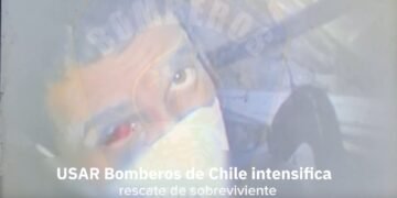 Entre concreto y polvo: las imágenes del rescate de Hernán conmueven al mundo
