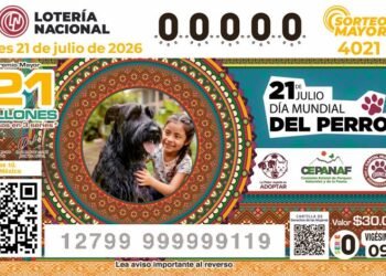 Un billete que vale más que un premio: los lomitos rescatados llegan a la Lotería Nacional