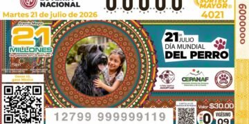 Un billete que vale más que un premio: los lomitos rescatados llegan a la Lotería Nacional