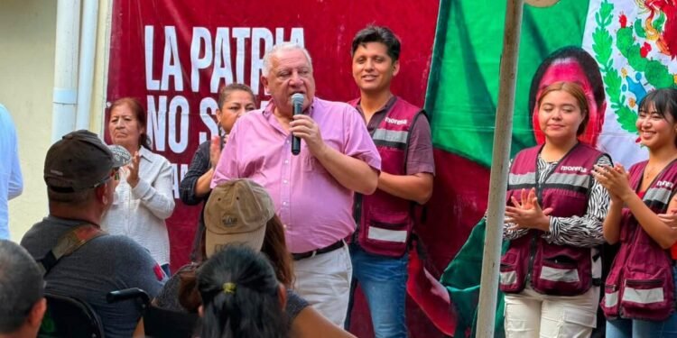 Con llamado a la organización, Rafa Marín refuerza su presencia en Cancún