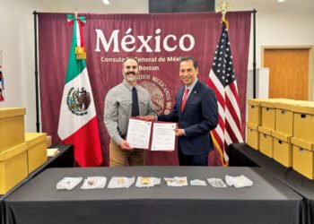 Estudiantes ayudan a restituir 1,132 piezas arqueológicas de México