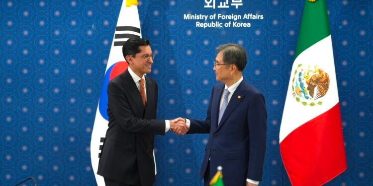 México estrecha lazos con Corea; chips, inteligencia artificial y educación entran en la agenda