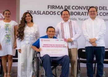 Uber y DIF Yucatán darán viajes gratuitos a pacientes del CREE para ir a terapias