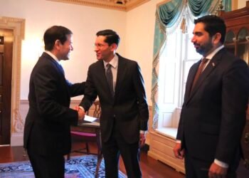Velasco y Rubio revisan retos que presionan la frontera México-EU