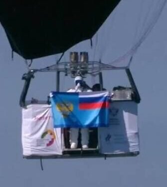 ¿Te atreverías? Sergei Boitsov salta desde un globo a 11 mil 551 metros