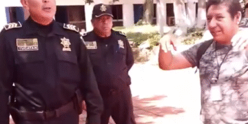 Base policial en Chichén Itzá desata conflicto con vendedores