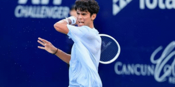 Mérida tiene raqueta: Rodrigo Pacheco da batalla en el Cancun Country Open
