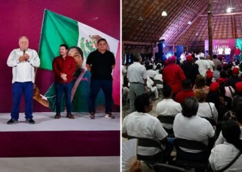 Entre memoria y política, Rafael Marín encabeza asamblea en Playa del Carmen