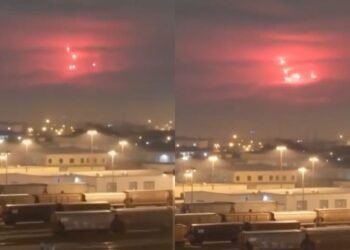 Extrañas luces rojas sorprenden en San Luis Potosí; nadie explica aún qué son