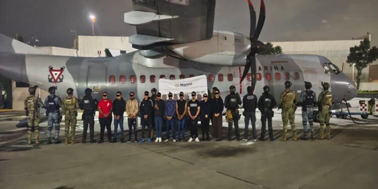 Detienen a 20 presuntos integrantes del CJNG; aseguran tigres y panteras
