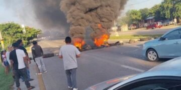 ¿Qué pasó en San José Tecoh? Un desalojo desata bloqueo en el Periférico