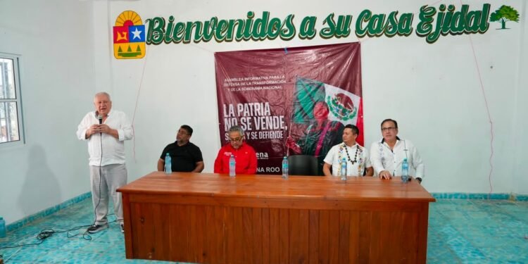 ¿Qué se discutió en la reunión de Rafa Marín con autoridades ejidales?