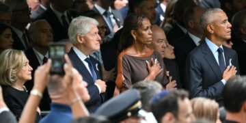 Trump elige el Pentágono y falta a la ceremonia central del 9/11 en NY