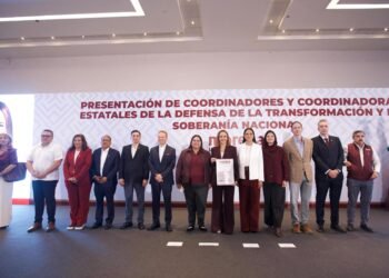 Clara Luz Flores toma posición en Nuevo León rumbo a la elección de 2027