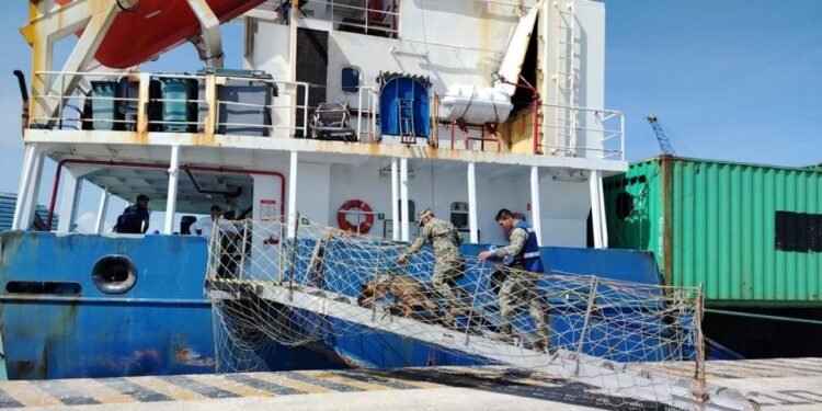 ¿Qué pasó en el puerto de Progreso? Marina asegura buque extranjero