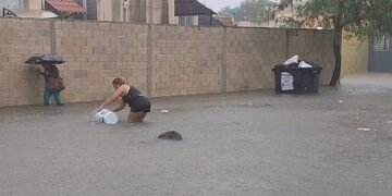 ¡Agua por todos lados! Mérida enfrenta otra jornada de fuertes lluvias