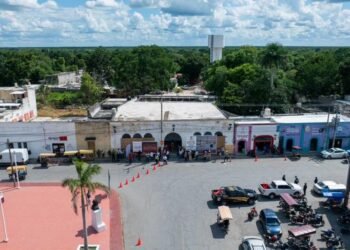¡Adiós a tres décadas de abandono! Transforman el Mercado de Hoctún