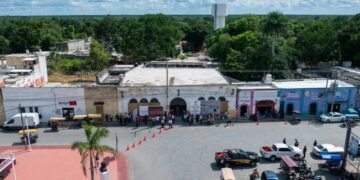 ¡Adiós a tres décadas de abandono! Transforman el Mercado de Hoctún