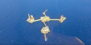 A 50 metros bajo el mar: así avanza Pemex en la reparación de ducto
