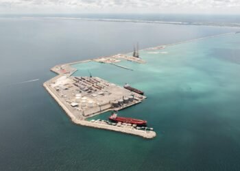 Progreso crece hacia el mar: el dragado abre paso a 40 nuevas hectáreas