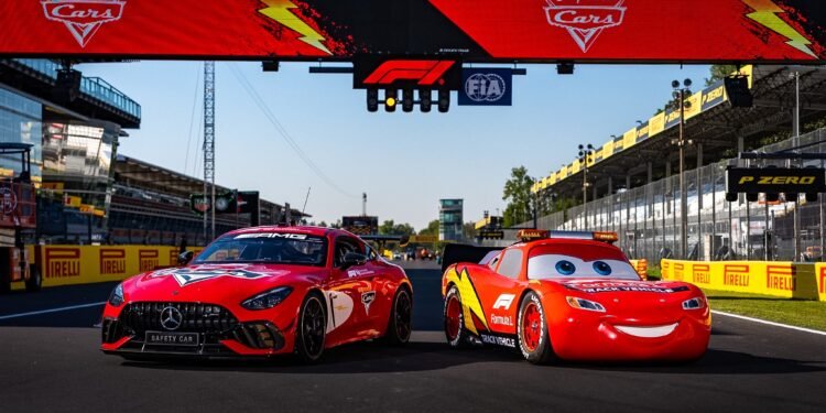 El Safety Car se convierte en Rayo McQueen: así lucirá en Monza