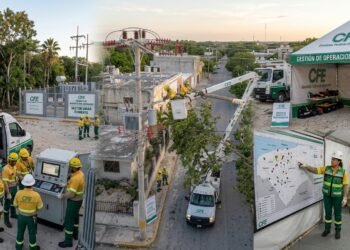 CFE activa operativo para prevenir apagones en Yucatán