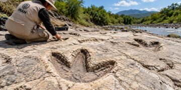 ¡Michoacán descubre huellas de dinosaurios de hace 65 millones de años!