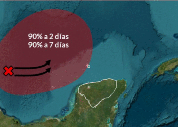 ¿Más lluvias? Sistema tropical se fortalece en el Golfo